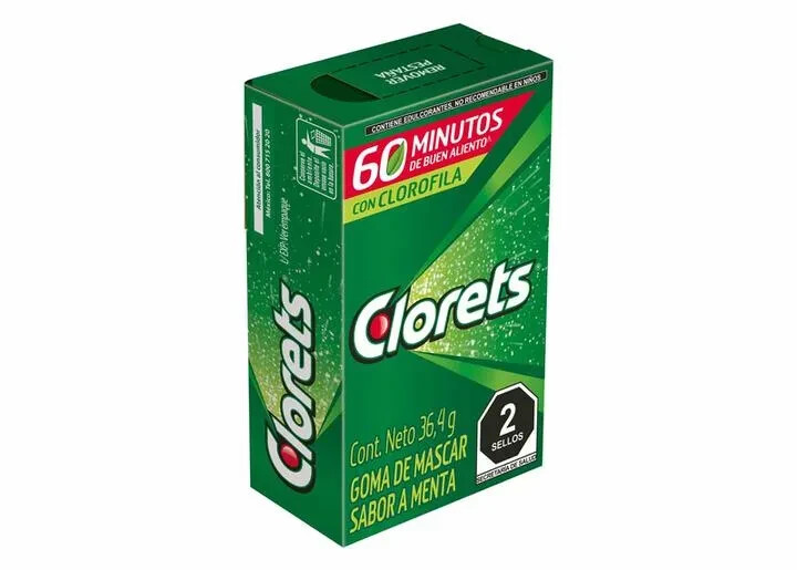 8X CLORETS GUM CHICLE BREATH FRESHENING 8 BOXES OF 30 Pieces EA – FREE SHIP