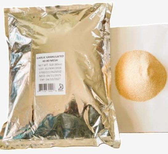 Granulated Garlic – 5 lbs; Kosher