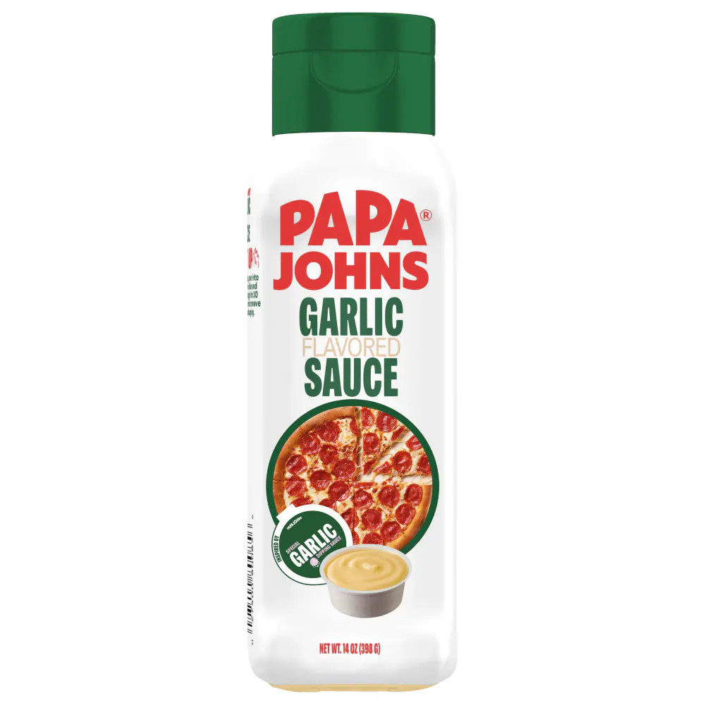 Papa Johns Special Garlic Dipping Sauce Garlic Flavored Sauce 14 oz Bottle