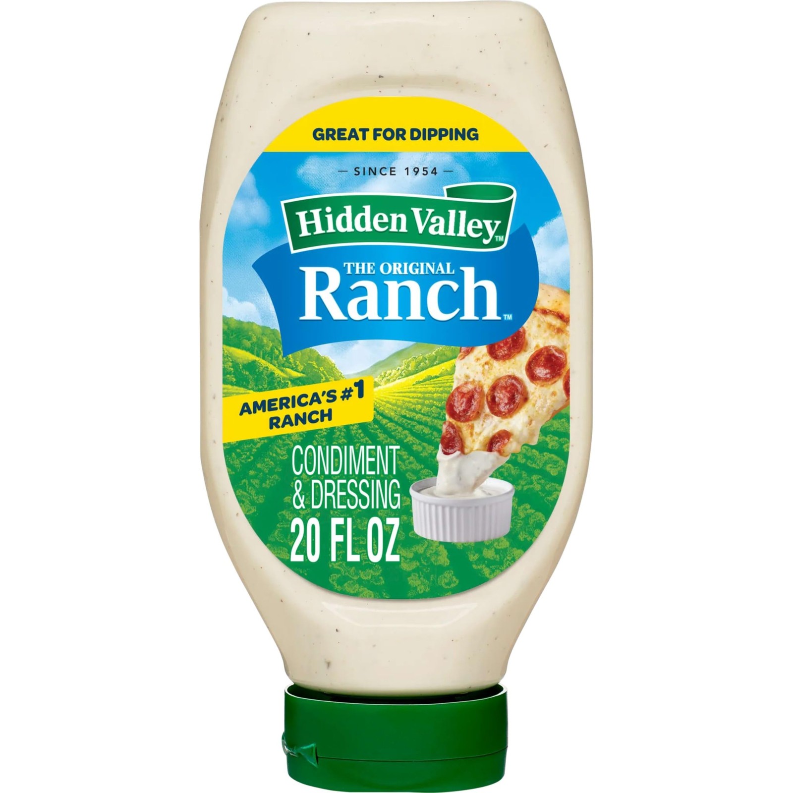 Hidden Valley Easy Squeeze Original Ranch Salad Dressing 20 Fl Oz (Pack of 1)