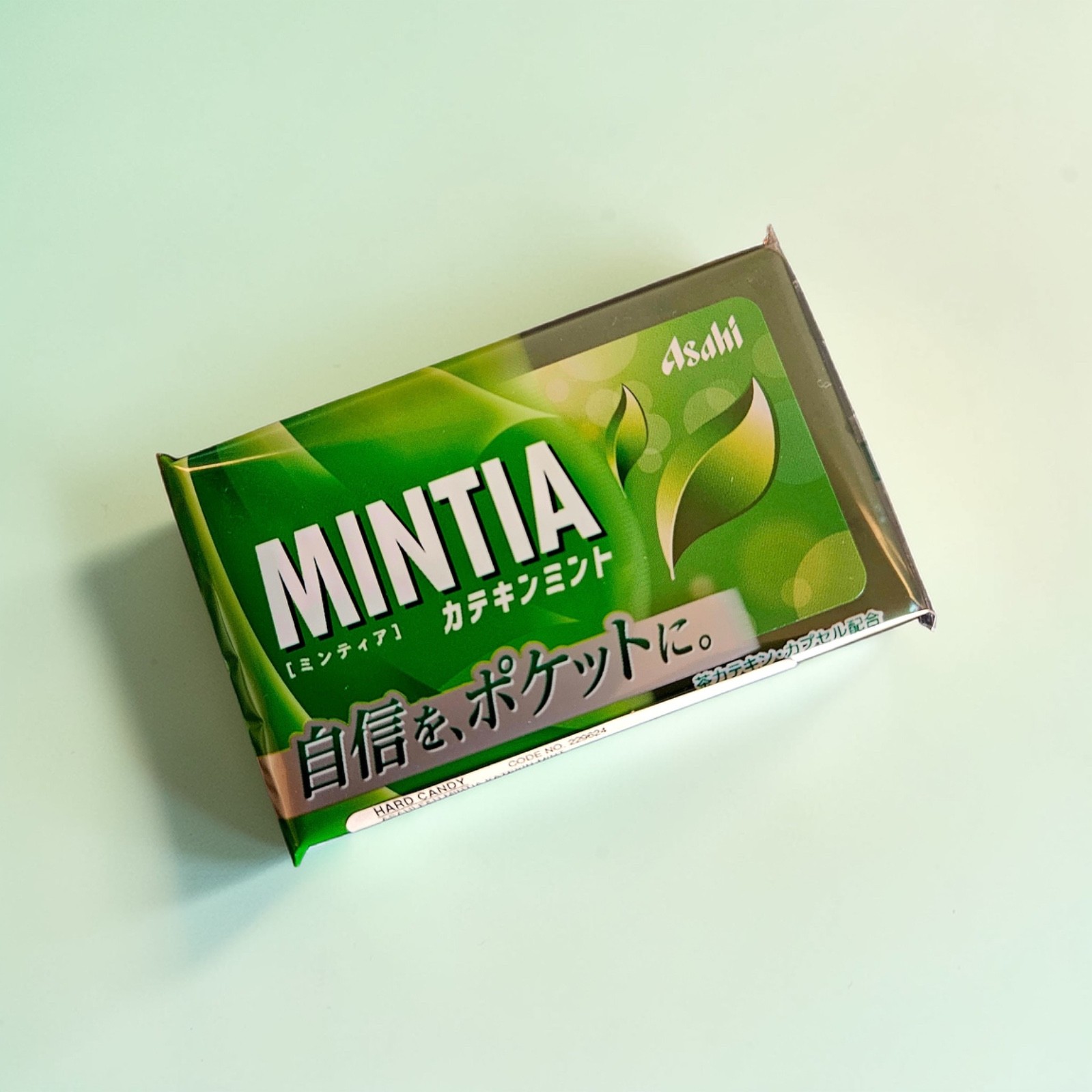 ASAHI Japan Mintia Catechin Green Tea Breath Mint 50 Tablets – Packs of Ten (10)