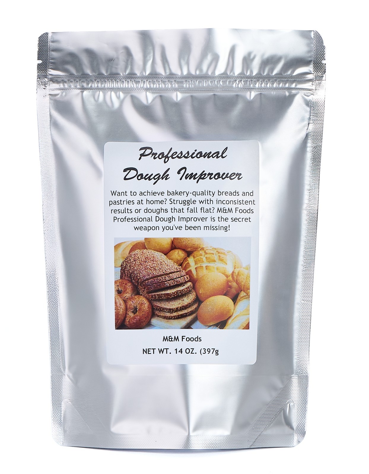 Professional Dough Improver – Dough Enhancer For All Flours – 14 Oz MADE IN USA