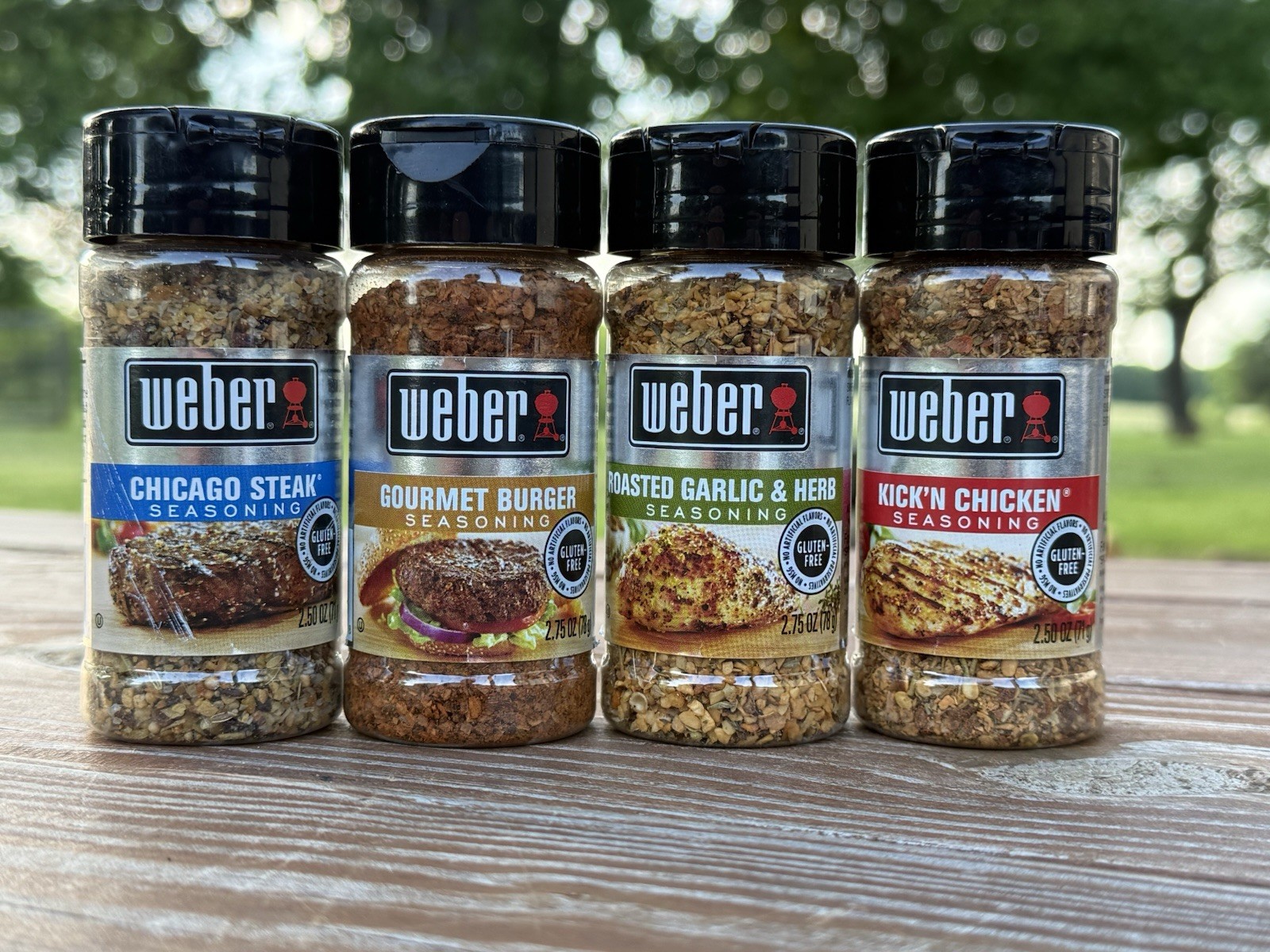 Weber Seasoning Mix & Match 4 Pack or 8 Pack Choose Your Flavor BBQ Rub Bundle