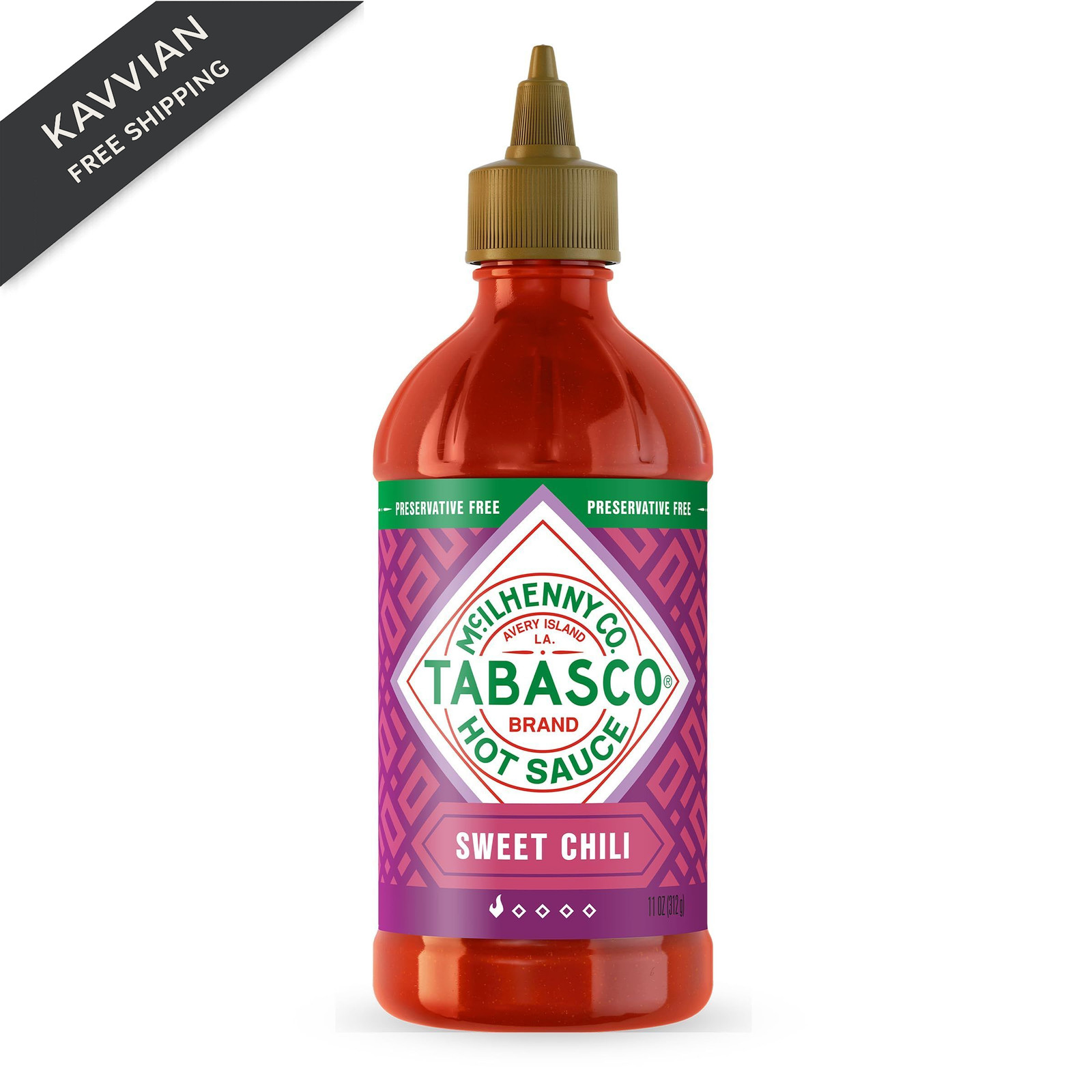 TABASCO Brand Sweet Chili Sauce, Mild Hot 11 Fl Oz (Pack of 1)