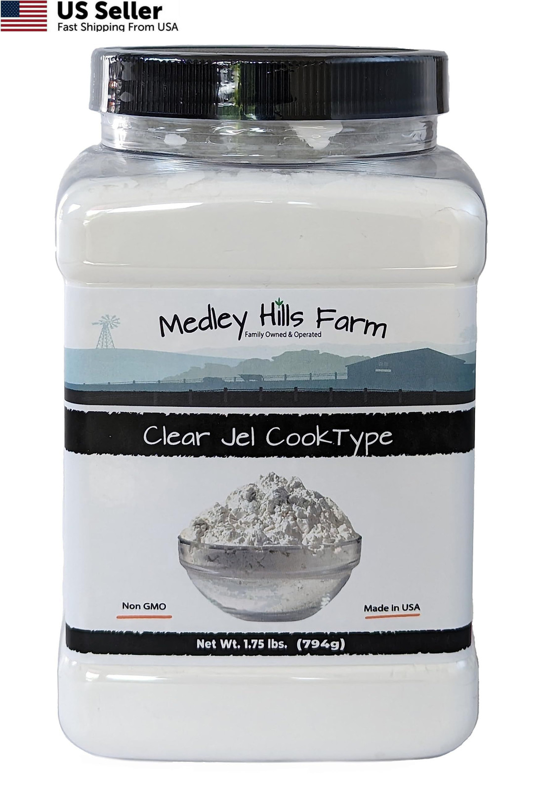 Clear Jel by Medley hills farm 1.75 Lbs. in Reusable 28 Ounce (Pack of 1)