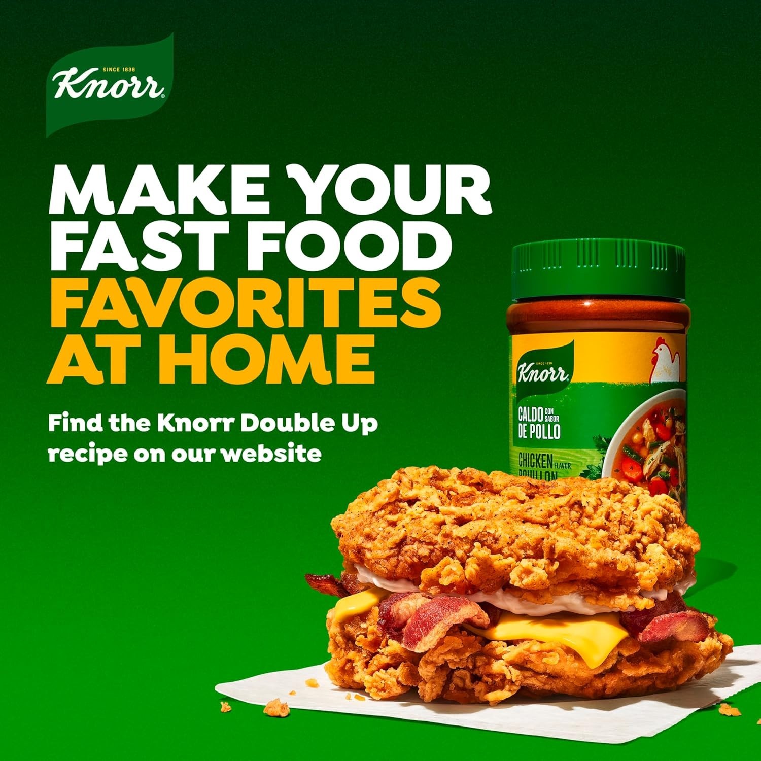 Knorr Chicken Flavor Bouillon Granulated 7.9 oz Pack of 2