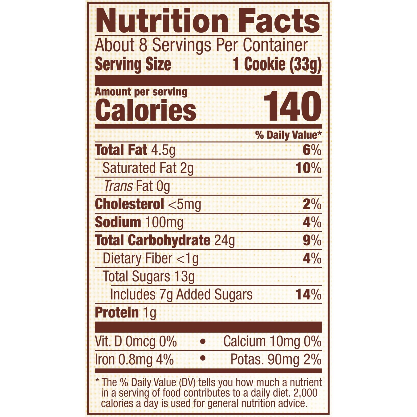 Soft Oatmeal Raisin Cookies – Classic Chewy Treats, 9.25 Oz, Pack of 4