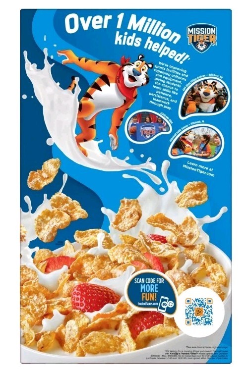 2 PACK! Kellogg’s Frosted Flakes Breakfast Cereal Strawberry Milkshake 20.1 Oz