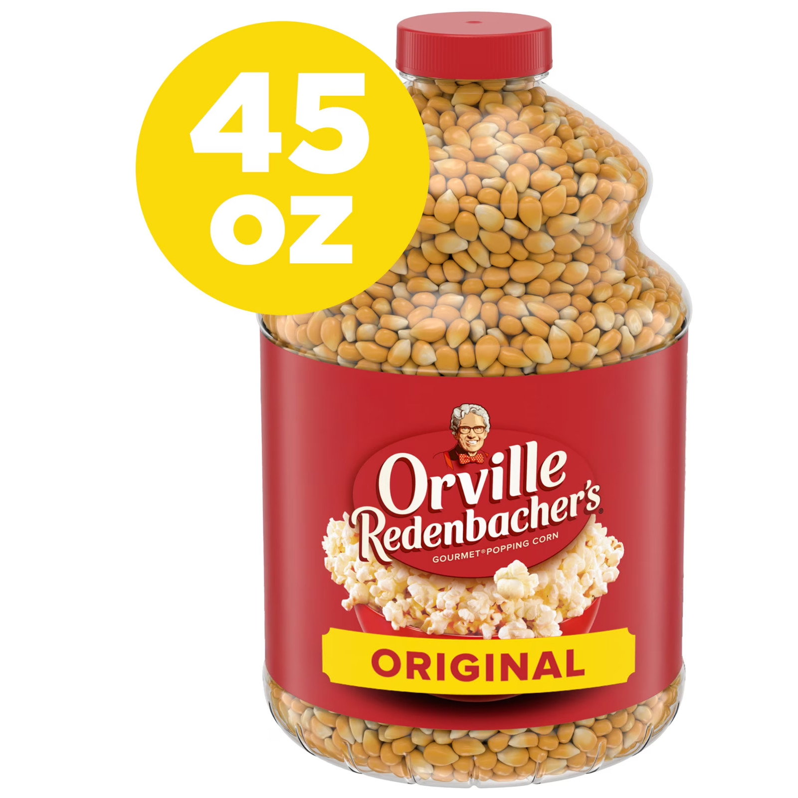 Orville Redenbacher’s Original Gourmet Yellow Popcorn Kernels, 45 oz