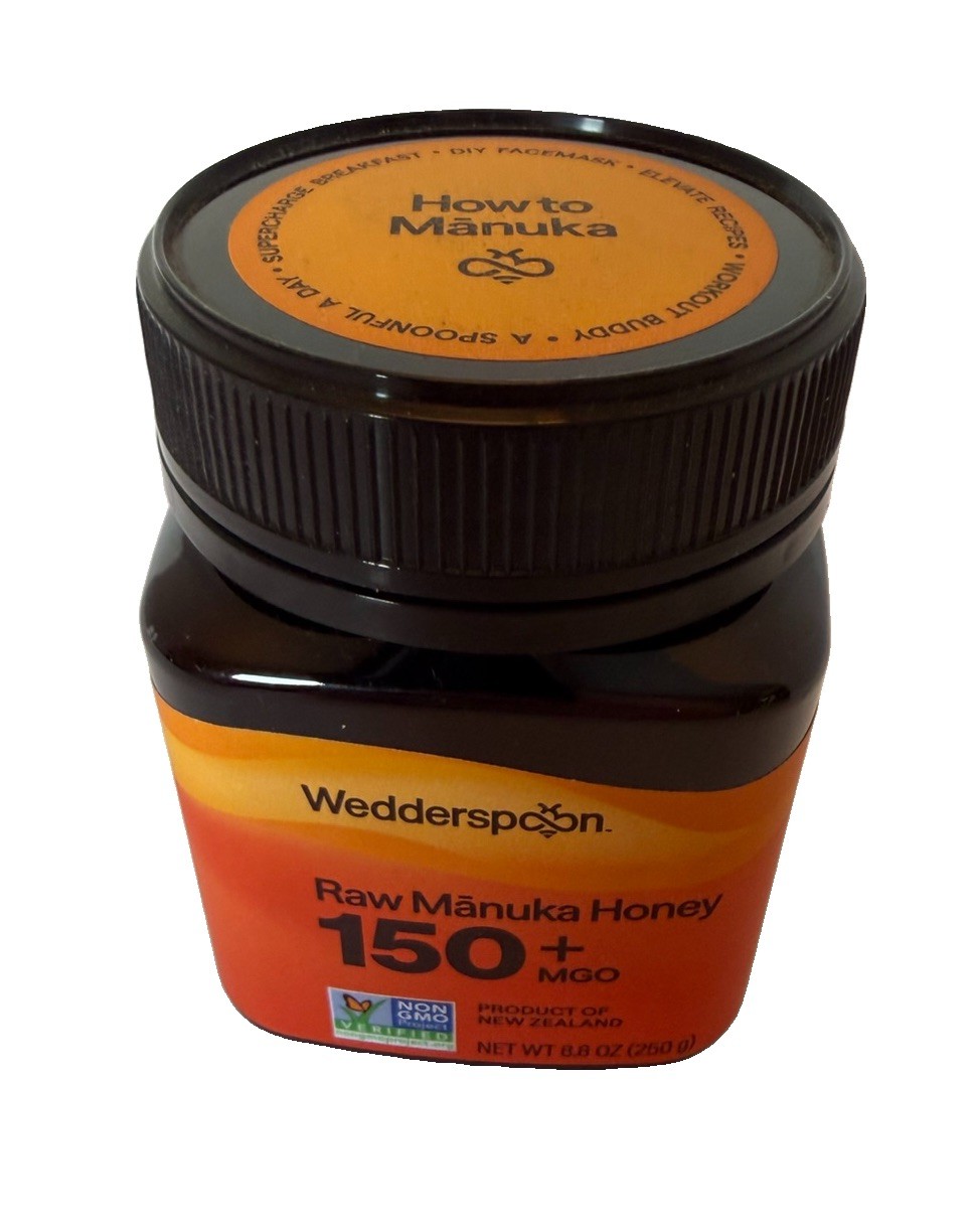 New! RAW MANUKA Honey 150+ MGO 8.8 oz Jar | Unpasteurized | Best By 2028