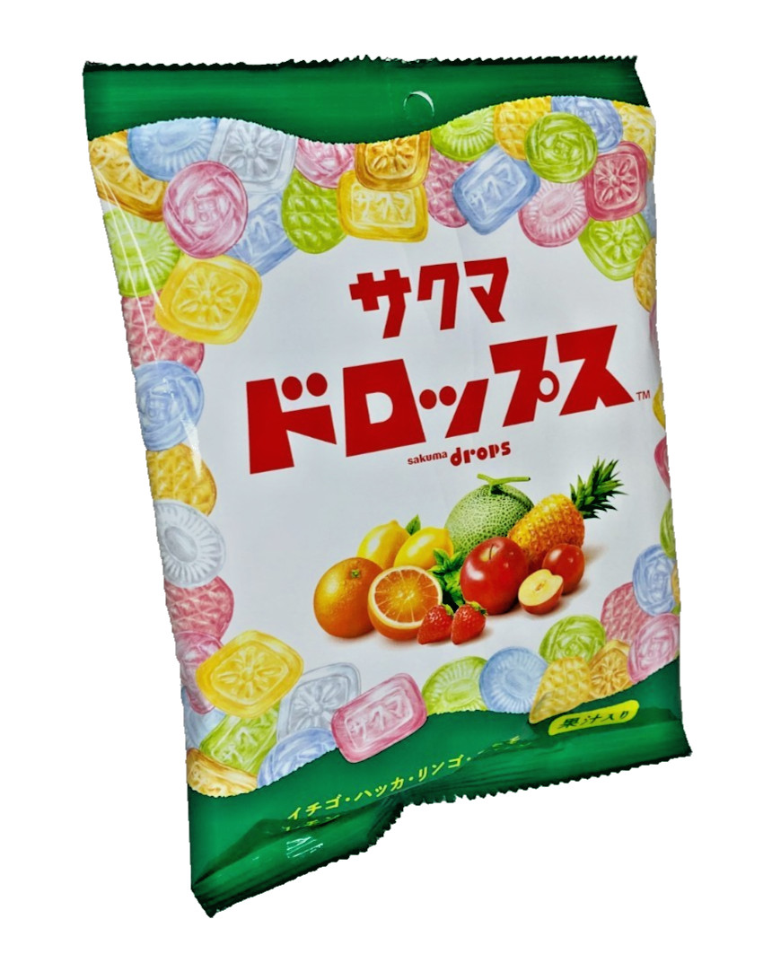 Japan Candy Sakuma Candy Bagged Drops 105g × 10 bags