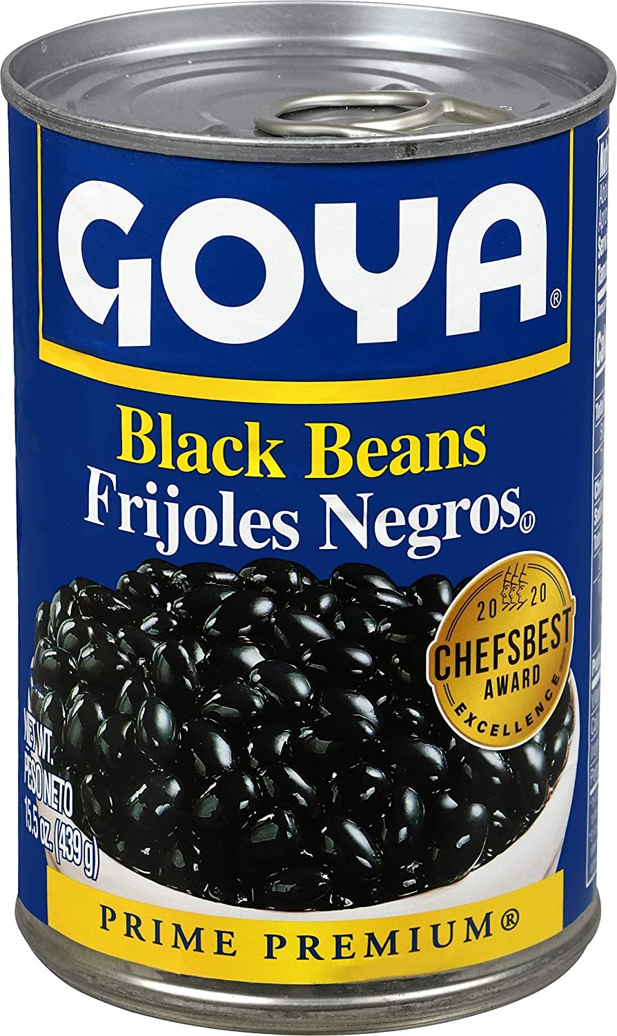 Goya Canned Black Beans, 15.5 Ounce