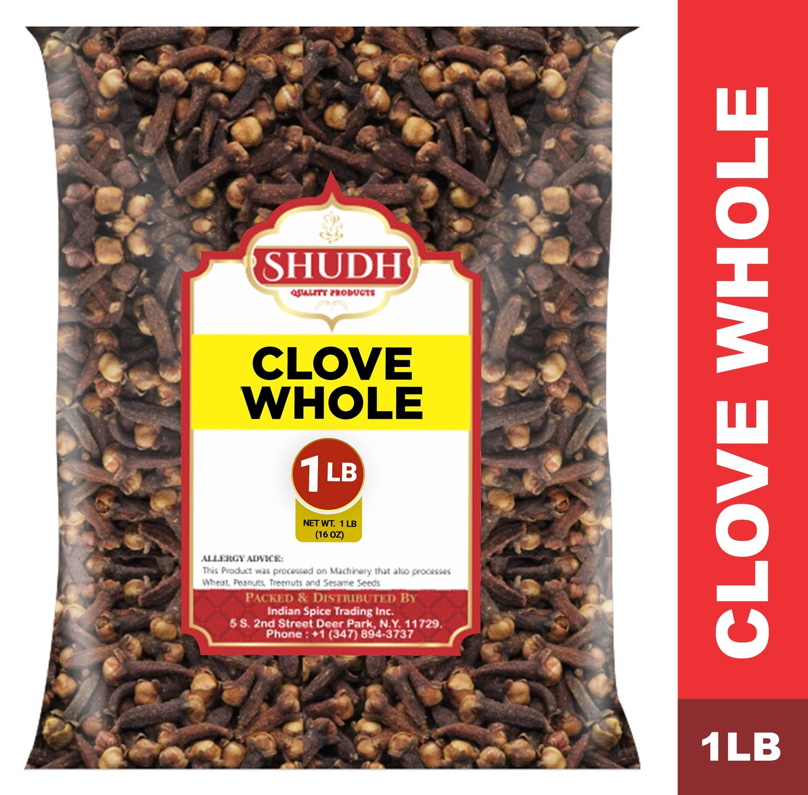 Indian Spice CLOVE WHOLE 1 LB | 16 oz | Laung | Great for Food, Tea, Pomander…