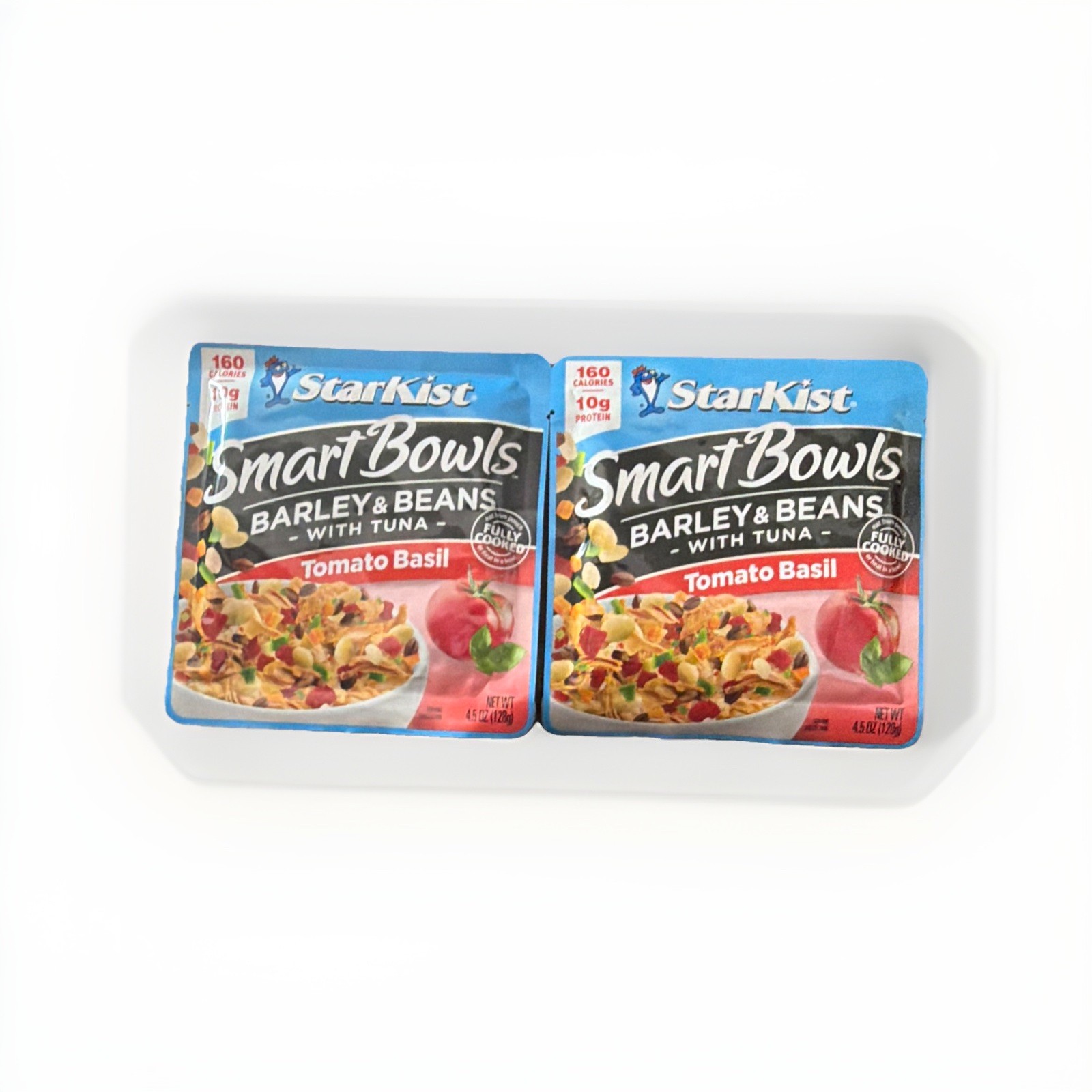 StarKist Smart Bowls Barley & Beans Tuna Tomato Basil 4.5 oz, 2 Pack
