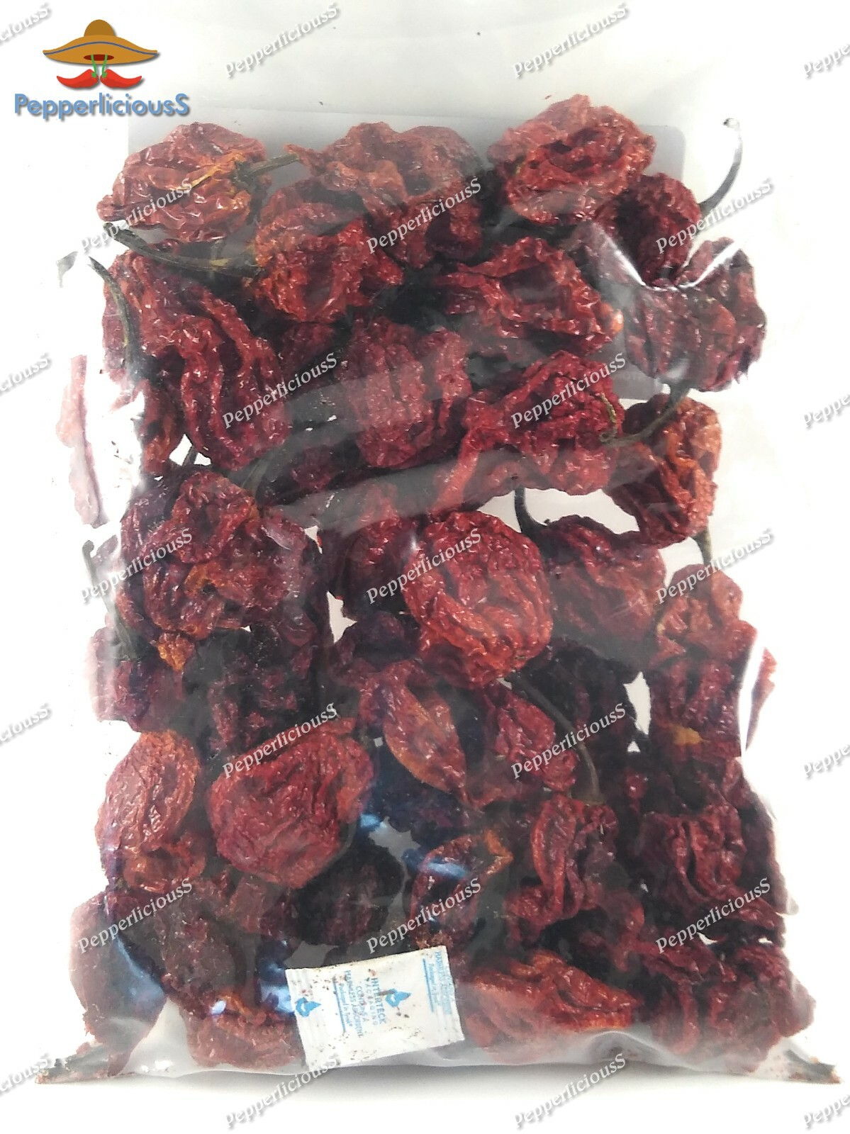 50 DRIED CAROLINA REAPER PEPPER Pods – WORLDS HOTTEST Pepper – Super Hot Quality