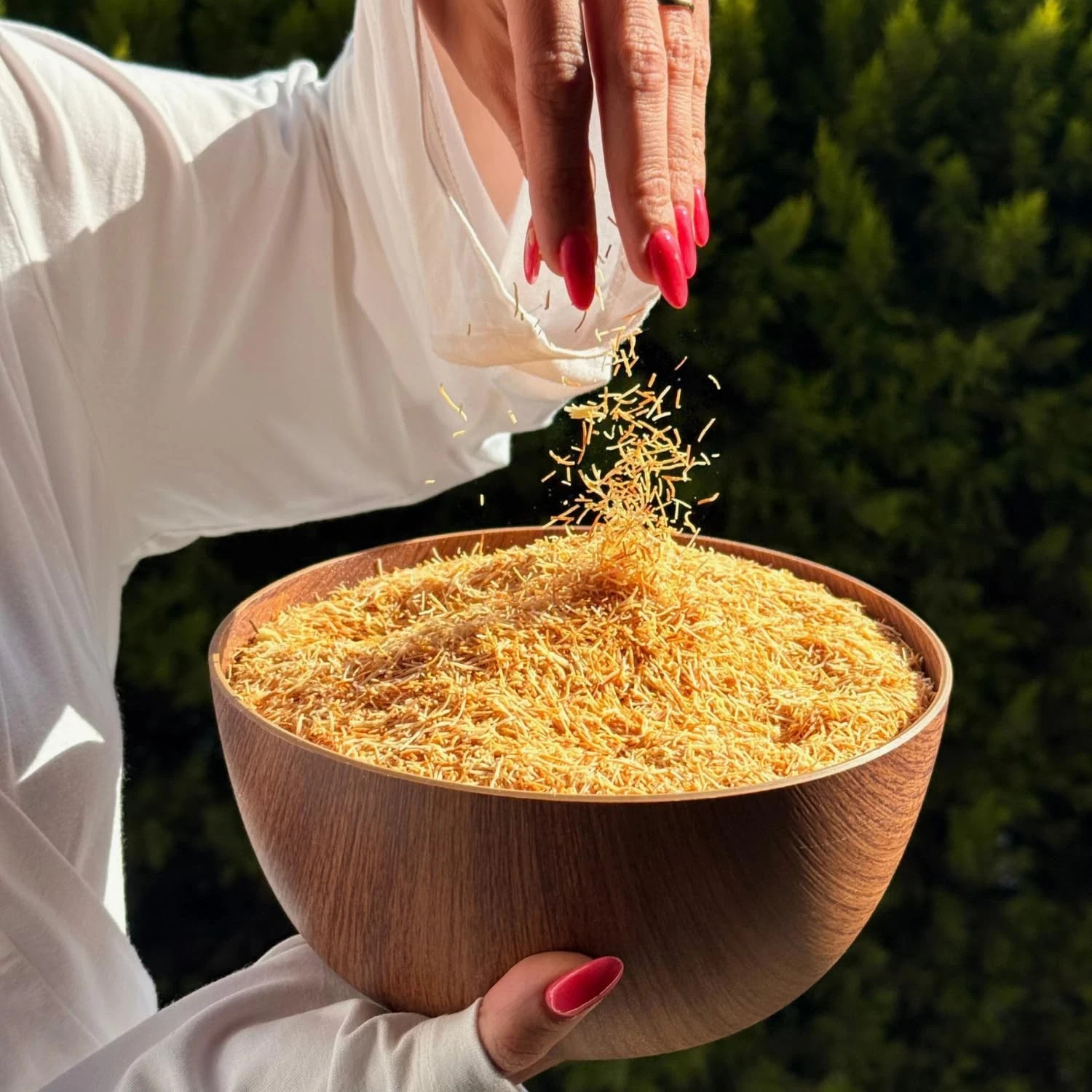 Roasted Kataifi Shredded Fillo Dough 10kg 22 lbs – Crispy PreToasted Kadayif …