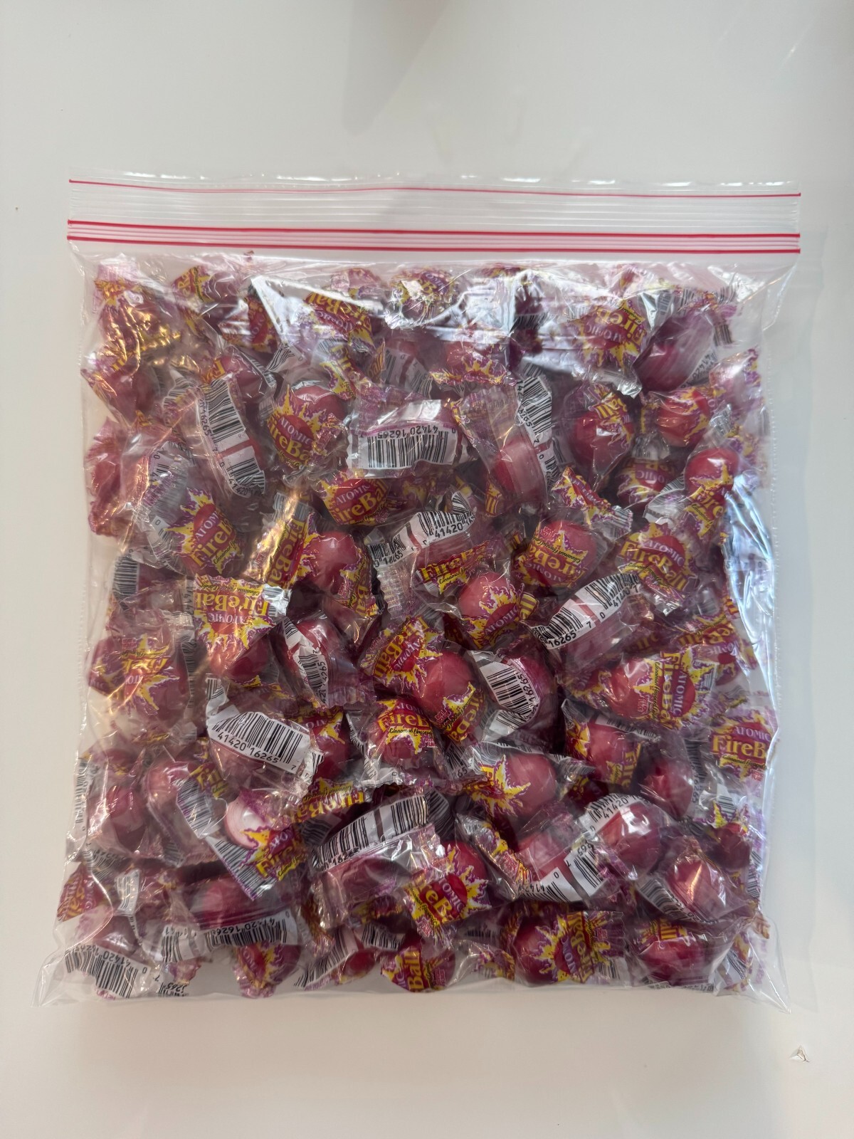 ATOMIC FIREBALLS Fire Balls Candy – 120 Pieces- 2 Pound Bag
