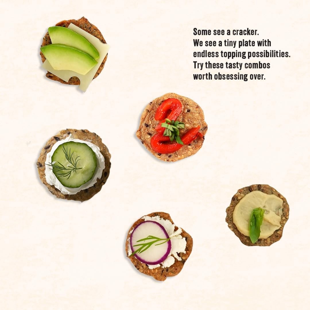 Mary’s Gone Crackers Original Crackers, Flax & Sesame Seeds, Gluten Free, 6.5 Oz