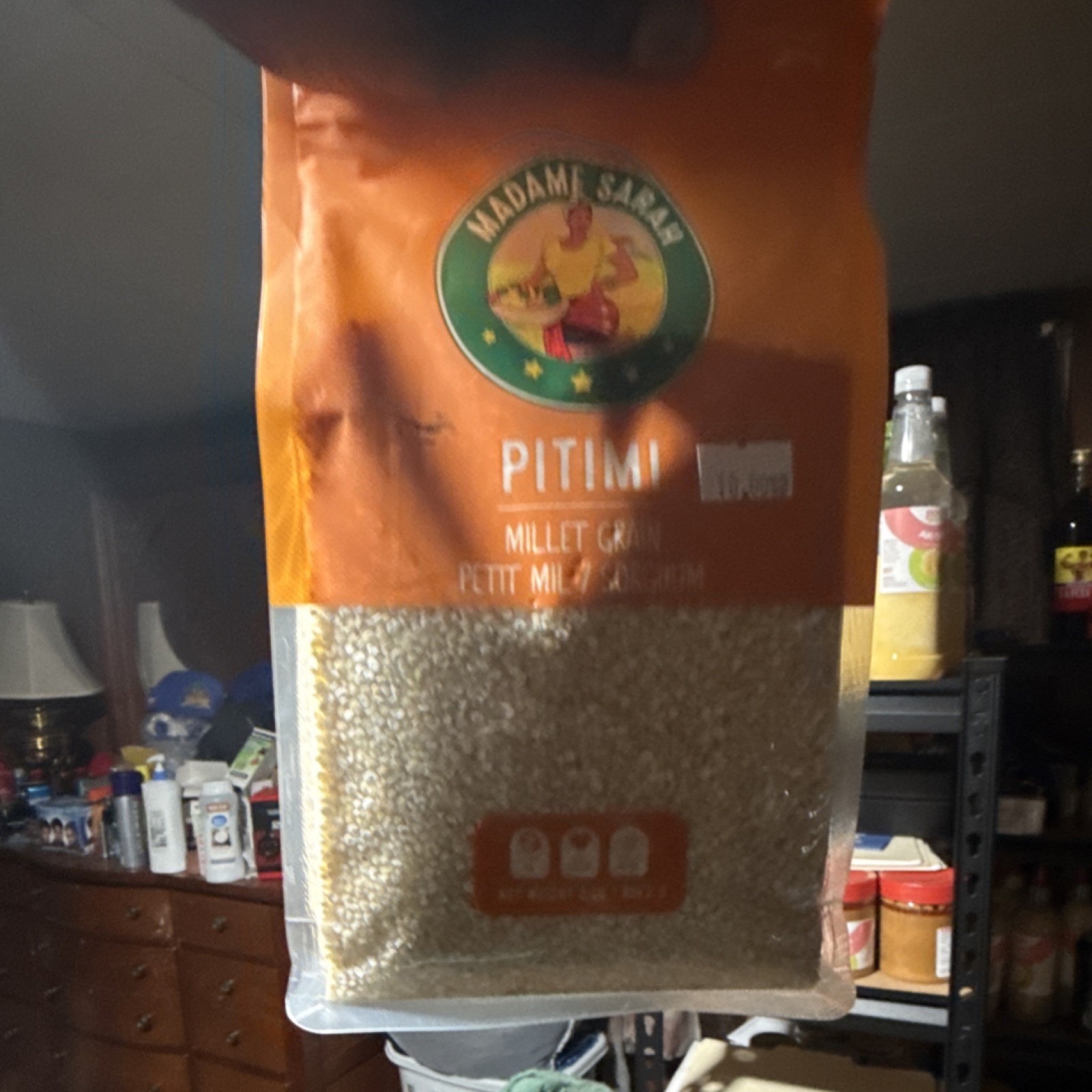 Madame Sarah Pitimi Millet Grain 454g Pantry Grain & Cereal Millet Grain