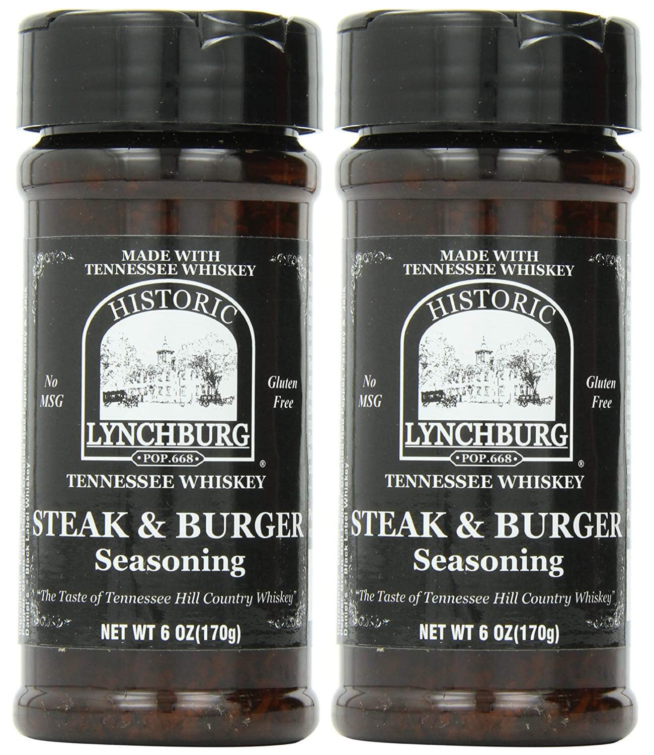 Tennessee Whiskey Steak & Burger Seasoning – 2 Pack