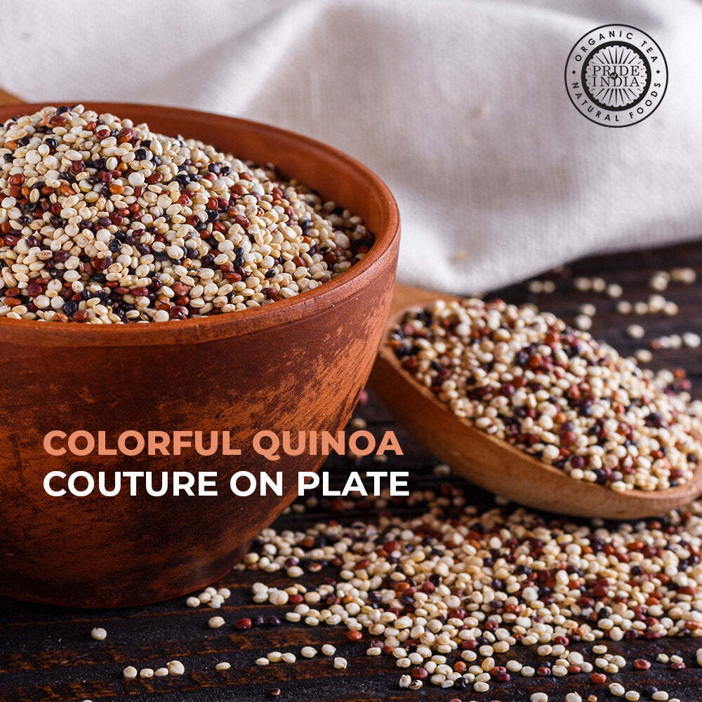 Three Color Quinoa – Protein Rich Whole Grain Jar