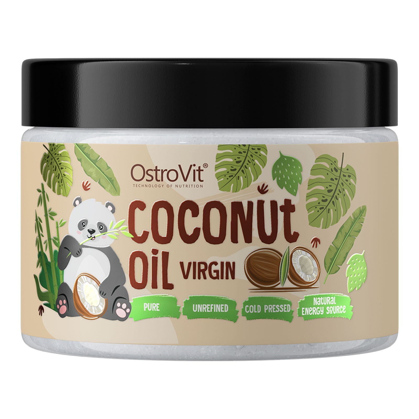 COCONUT OIL VIRGIN – 400g – unrefined – cold-pressed – best quality coconut oil