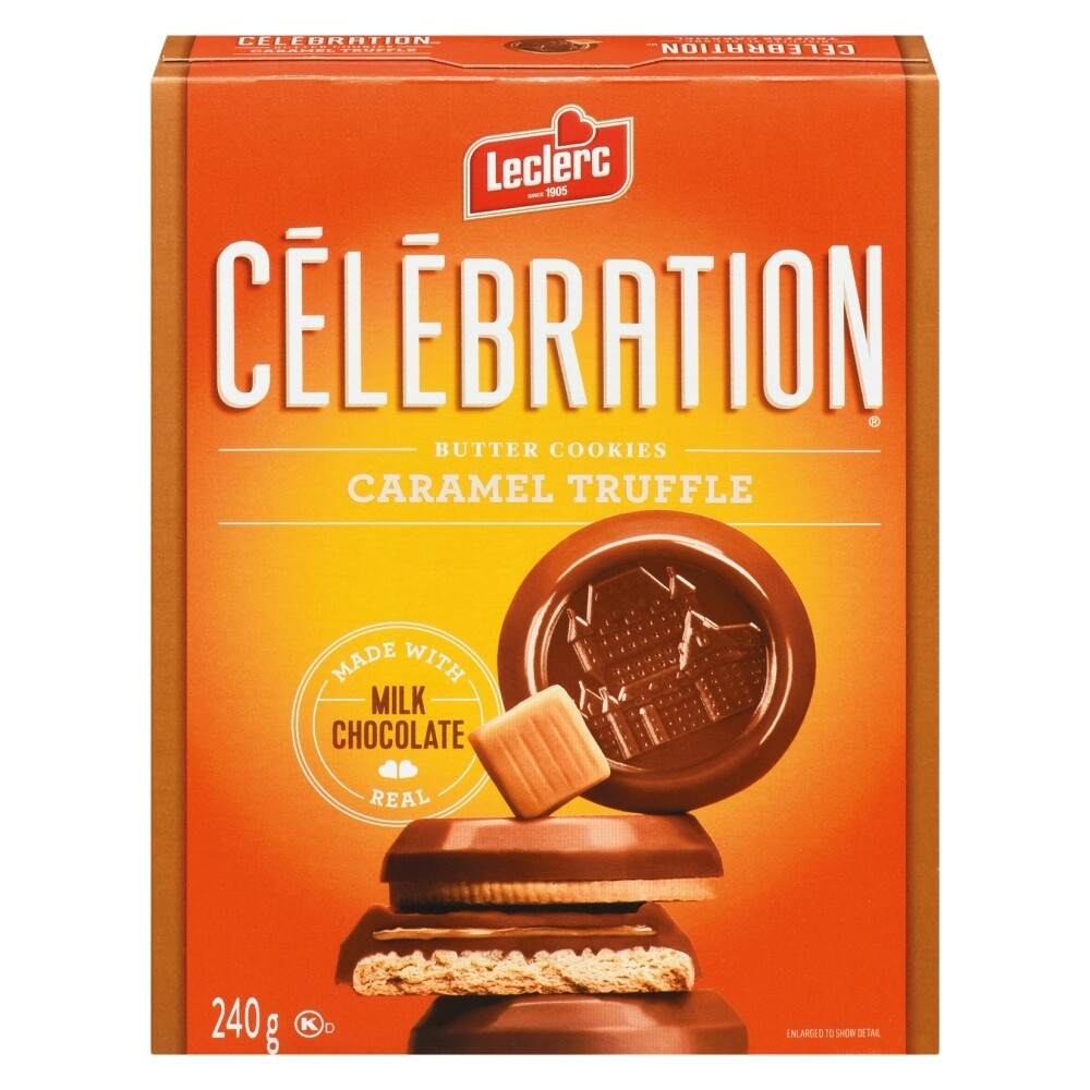 3 Boxes Leclerc Celebration Caramel Truffles Butter Cookies 240g -Canada – FRESH