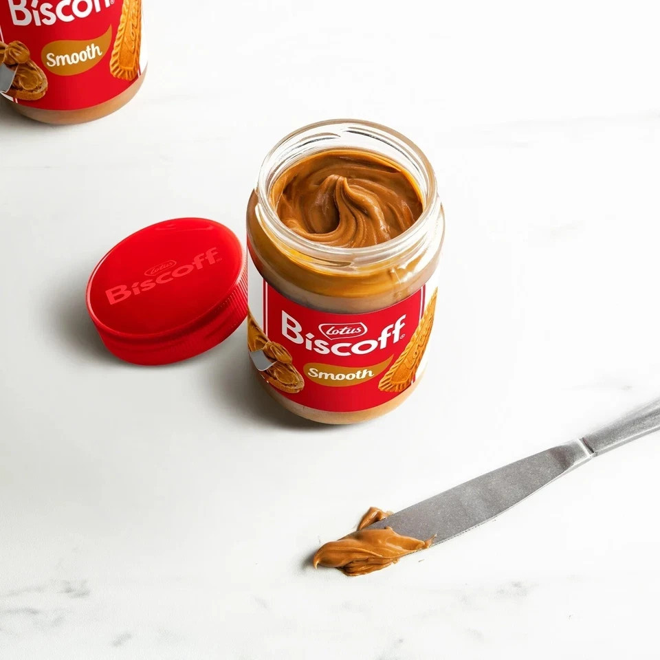 Lotus Biscoff Creamy Cookie Butter, Nut-Free Spread, 25.4oz, Value Size