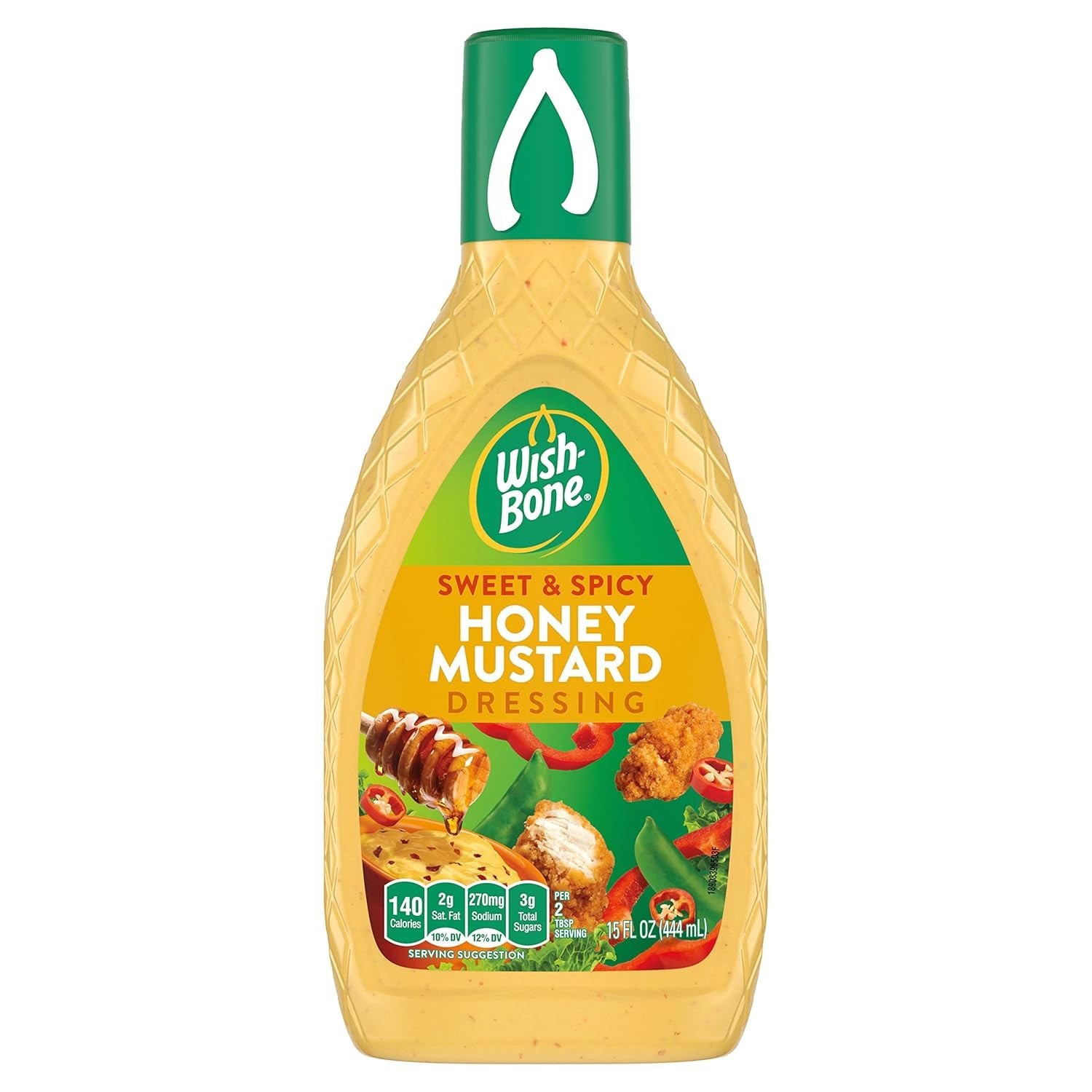 Wish-Bone Salad Dressing Sweet & Spicy Honey Mustard 15 oz