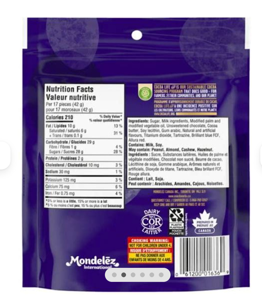(2 Pack) Cadbury Mini Eggs, Chocolatey Candy Eggs EXP 10/2026