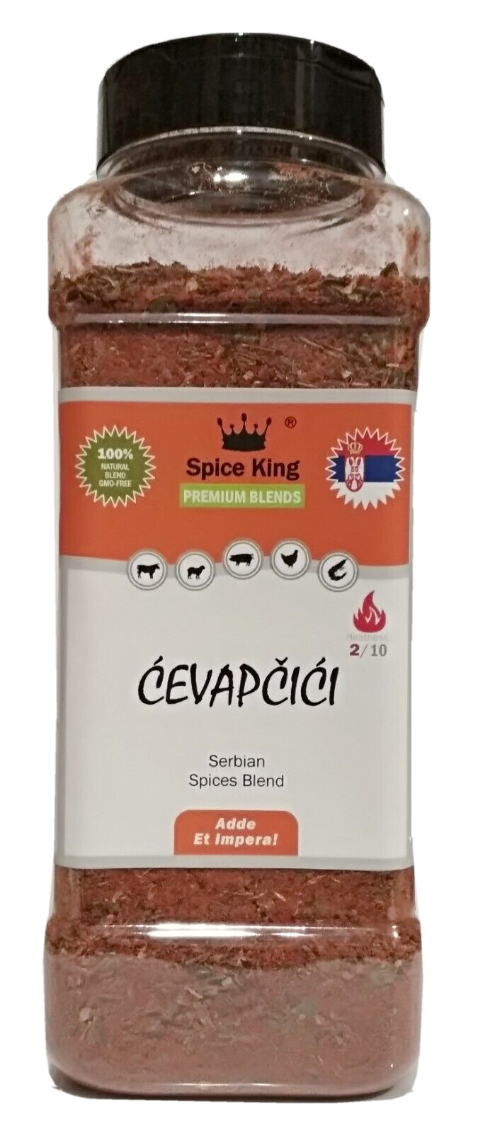 Cevapcici Spice King Serbian Cevapi Grilled Sausages Blend Seasoning 450g 15.8oz