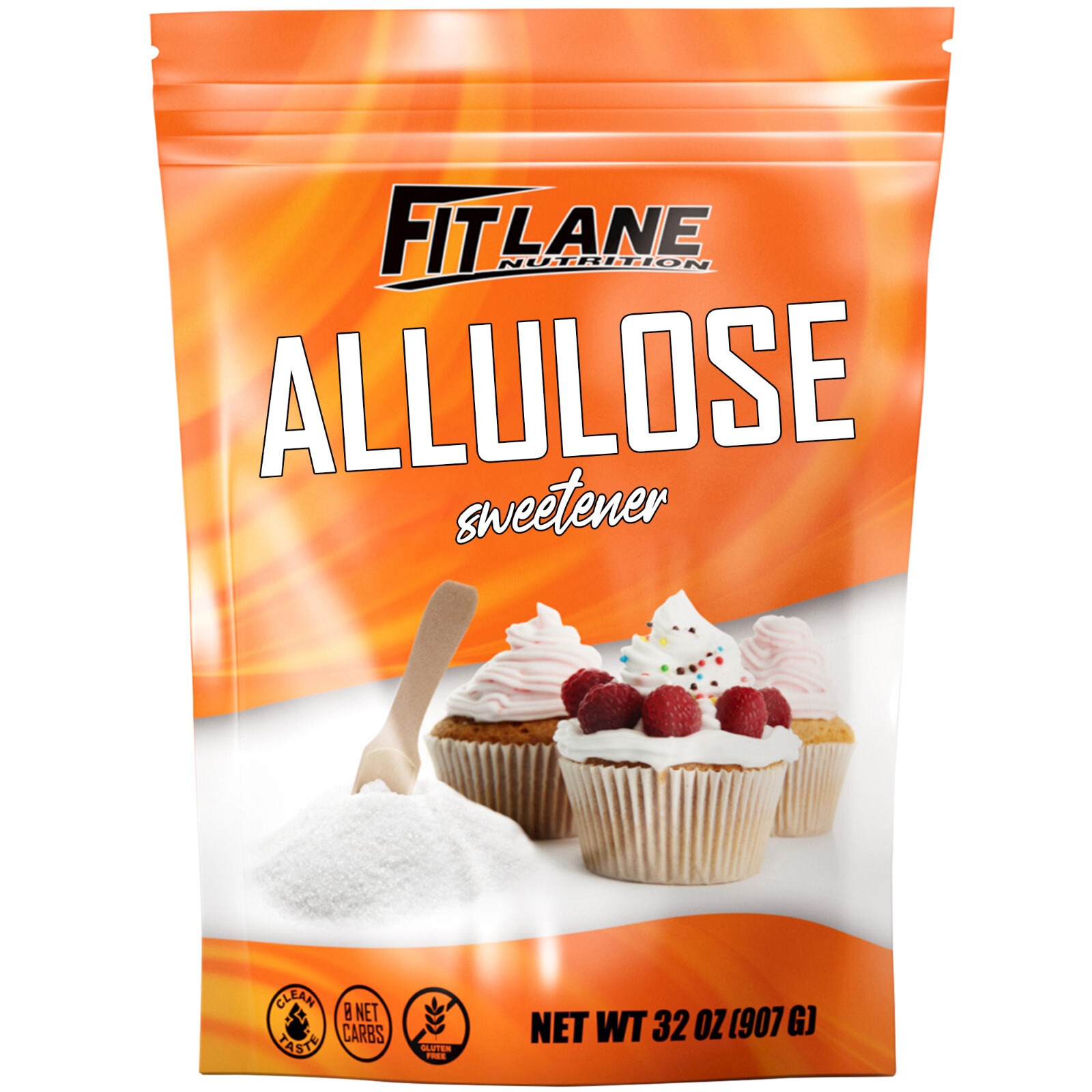 Allulose Sweetener 2 LBS, 100% Pure Zero Net Carb Natural Keto Sweetner