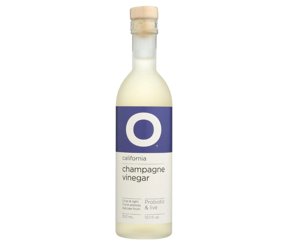 O California Champagne Vinegar 10.1 fl oz Best Seller Gourmet Cooking Vinegar
