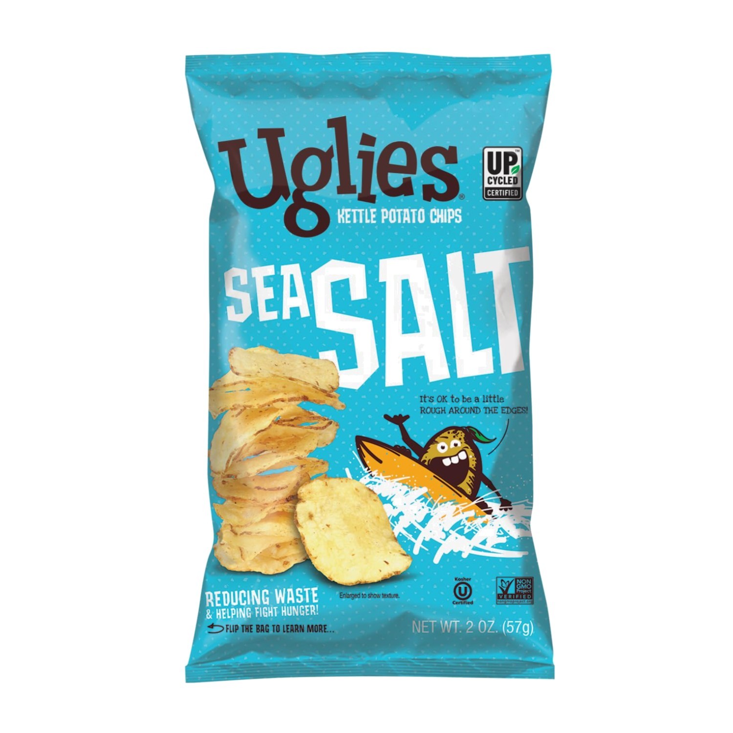 Sea Salt Chips, Gluten-Free Snacks, 2 Oz., 24 Pack