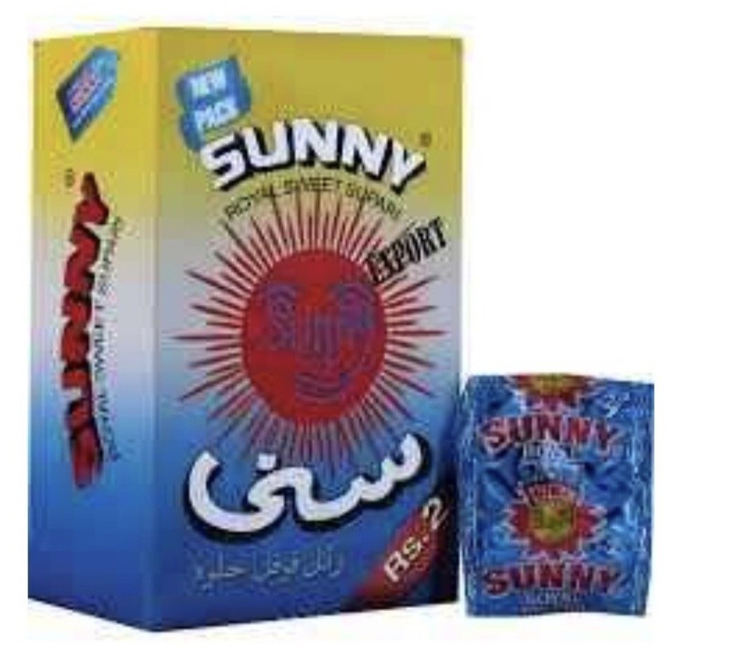 Sunny Supari 6 Boxes 288 Packets Free Delivery Fresh Stock