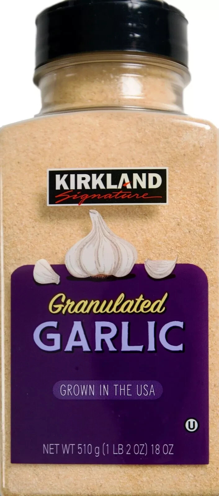Kirkland Signature Granulated Garlic Powder Seasoning Spice, 18 Ounces (510g)