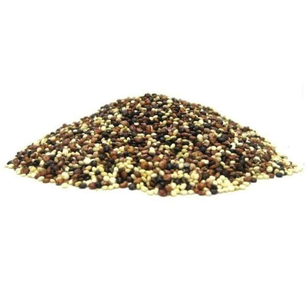 Bulk Dry Organic Tricolor Quinoa Grains – 5 Pounds