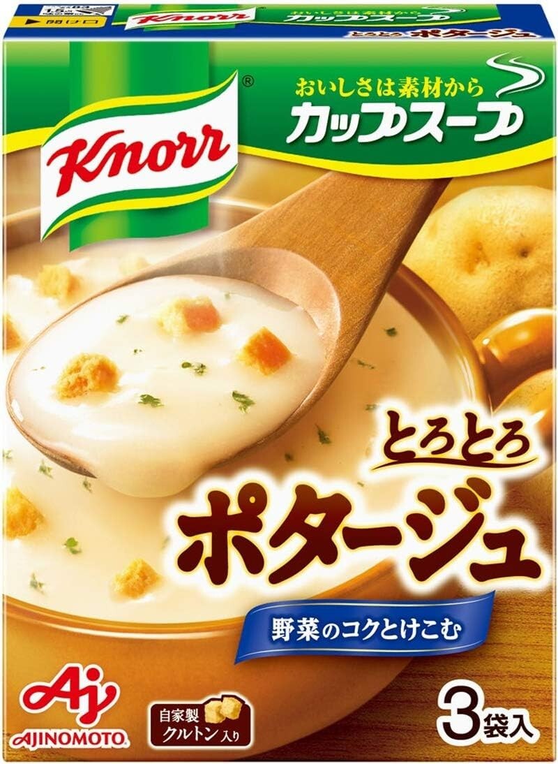 Knorr Cup Soup 12 kinds, Original Selection, 3 servings per box, 12 kinds F/S
