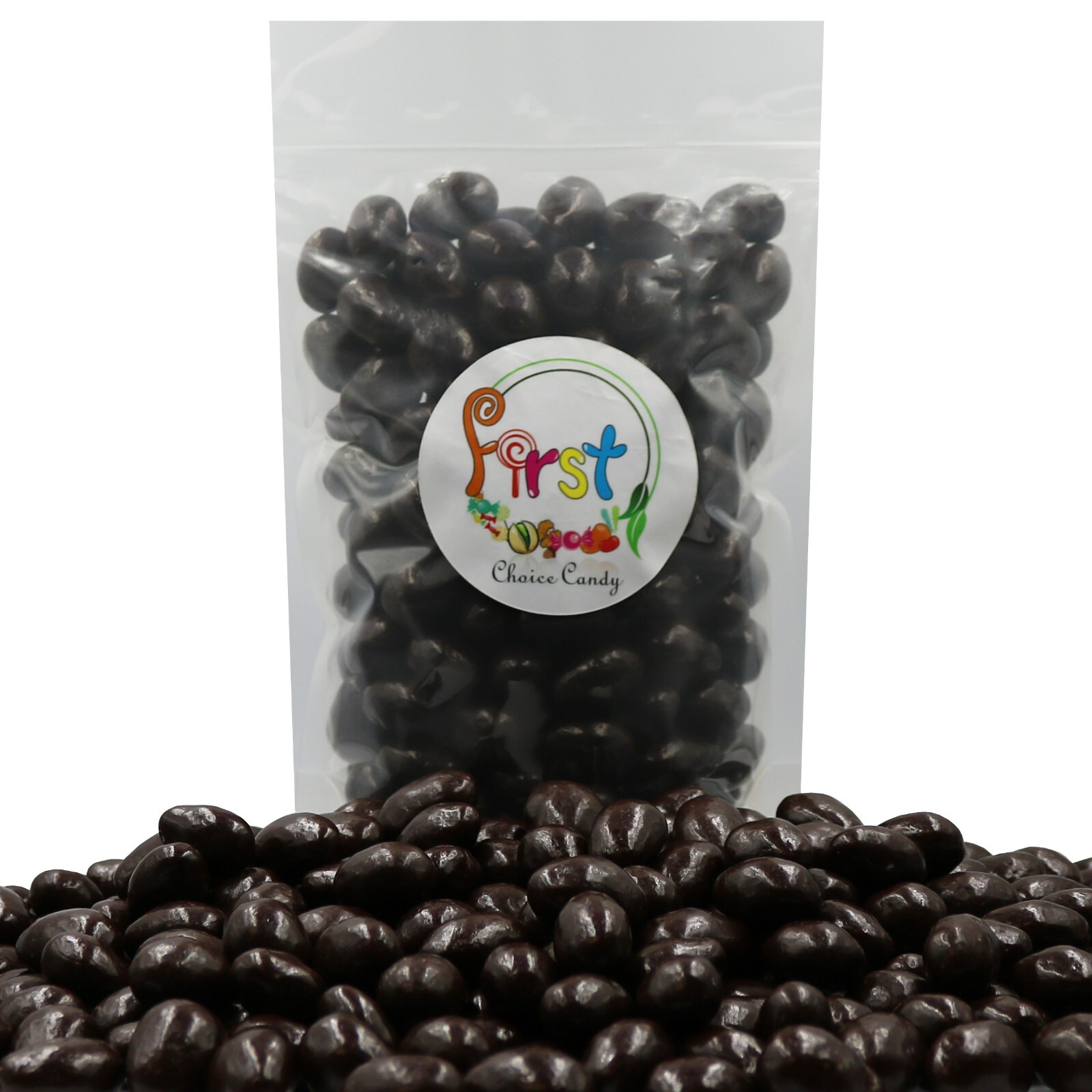 DARK CHOCOLATE COVERED ALMONDS
