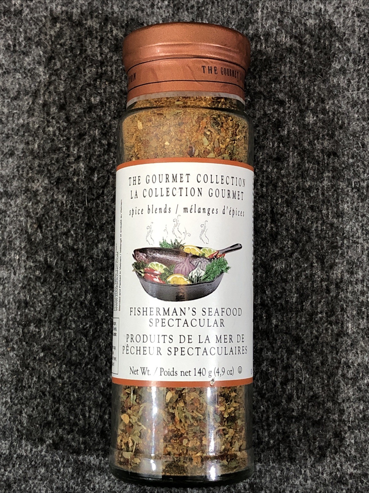 The Gourmet Collection Spice Blends FISHERMANS SEAFOOD SPECTACULAR » 1 Jar » NEW