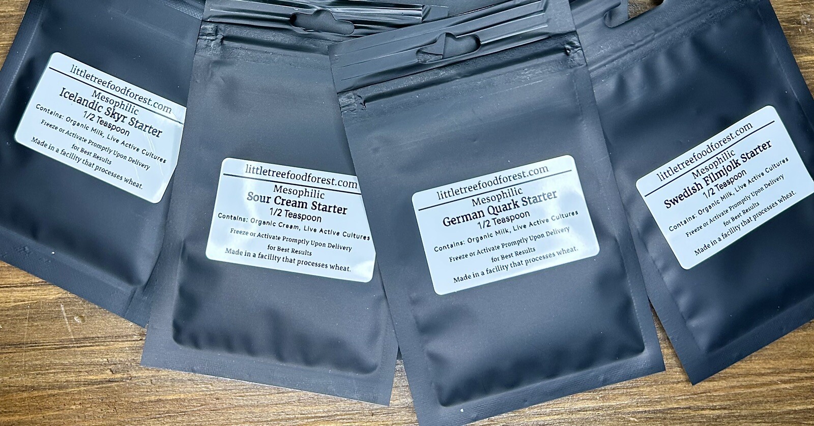 Choose Any 2 Yogurt or Dairy Starter Cultures, Traditional Mesophilic Combo Pack