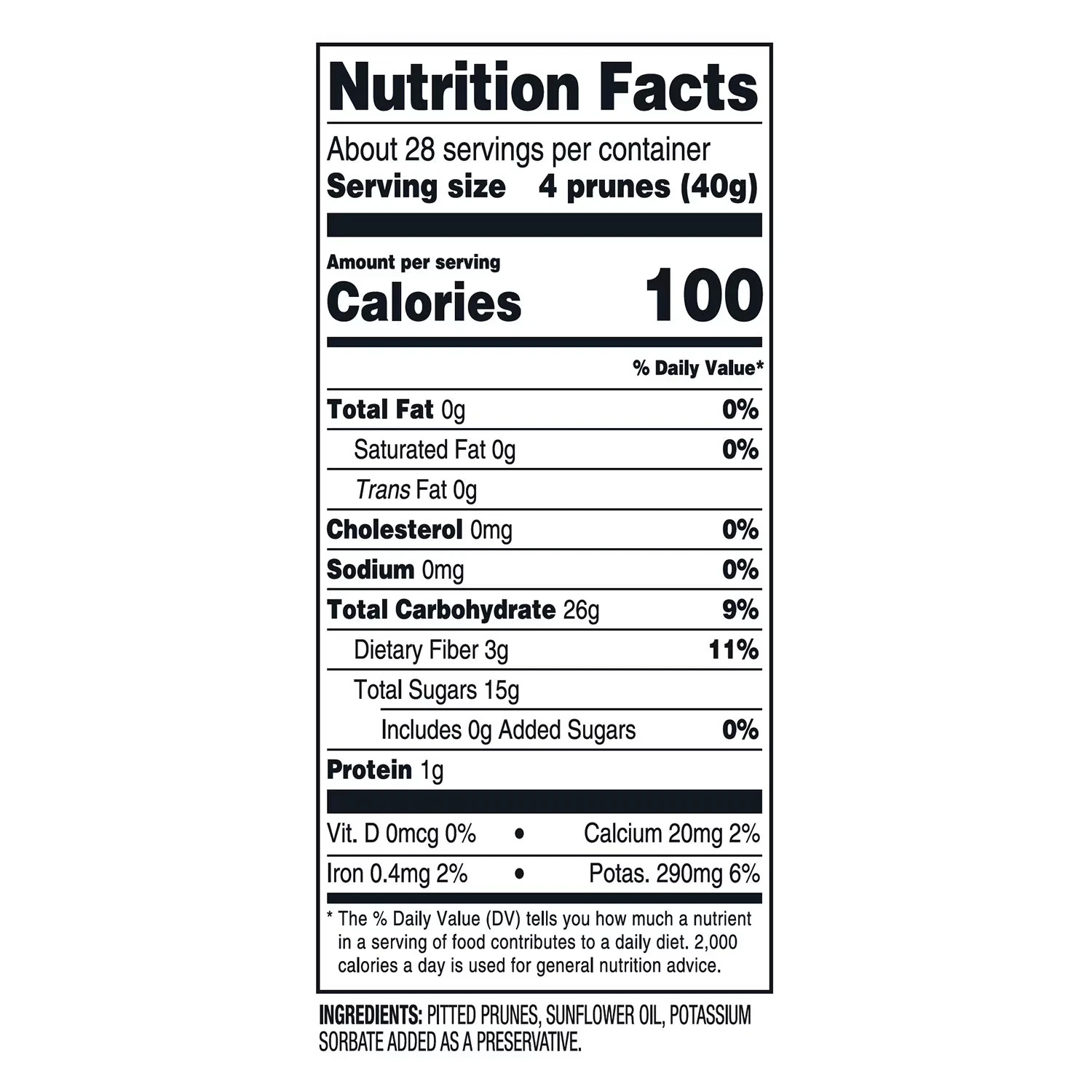2 PACK – Member’s Mark Dried Pitted Prunes, 40 oz (Total 80 oz) FREE SHIPPING