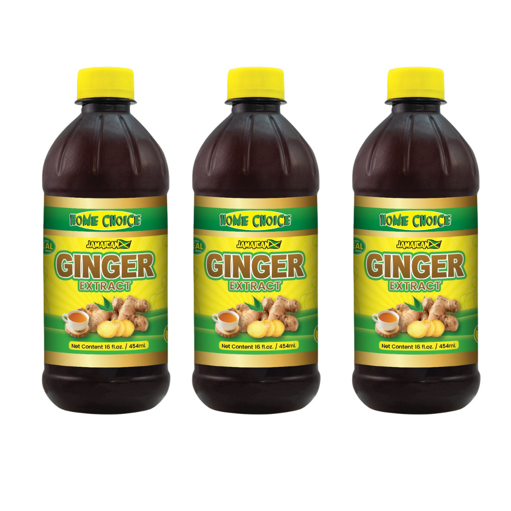 Home Choice Jamaican Ginger Flavouring Extract (3) – Tariffs are paid by us