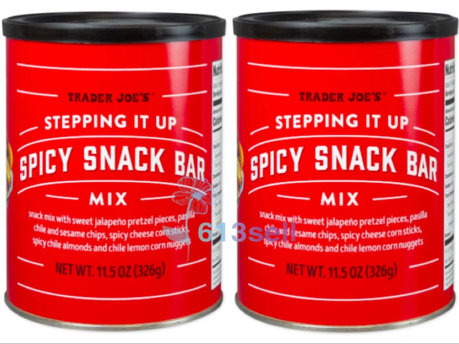 2 Packs Trader Joe’s Stepping It Up Spicy Snack Bar Mix 11.5 oz Each Pack