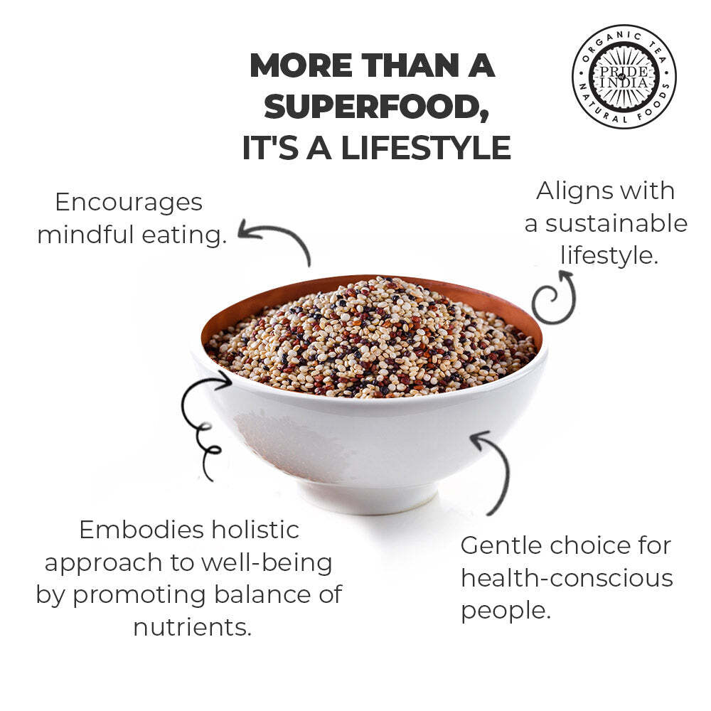 Three Color Quinoa – Protein Rich Whole Grain Jar