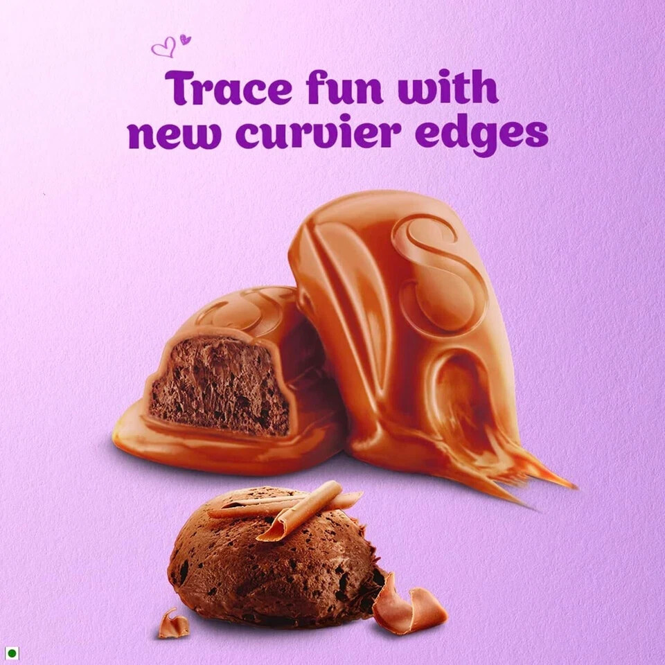 2 x Cadbury Dairy Milk Silk Mousse Chocolate Bar, 116 g