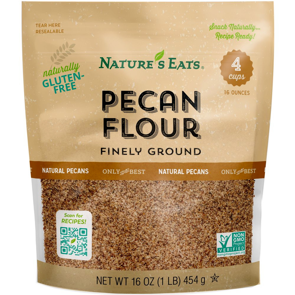 Nature’S Eats Pecan Flour, Finely Ground, 16 Oz