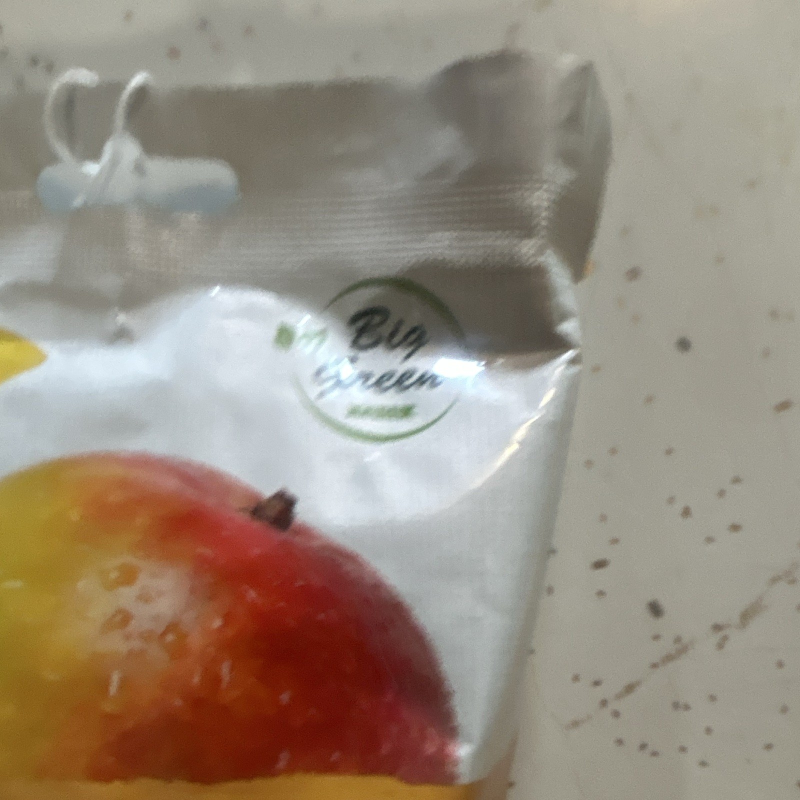 Big Green Freeze Dried Mango Slices 0.7 oz (20g) Non GMO No Sugar Added