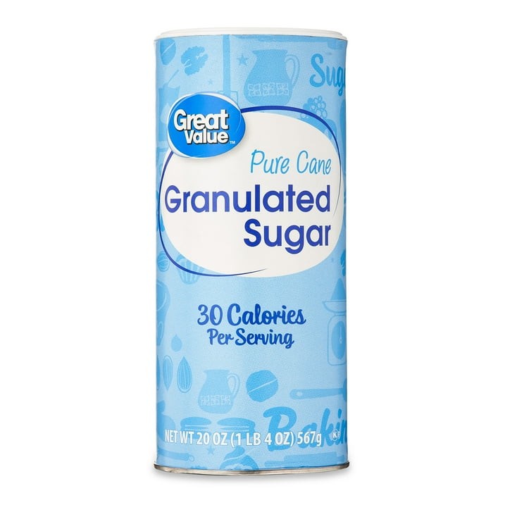 4 Pack Granulated White Sugar Canisters, 20 oz Each,Free Shipping in 2 days….