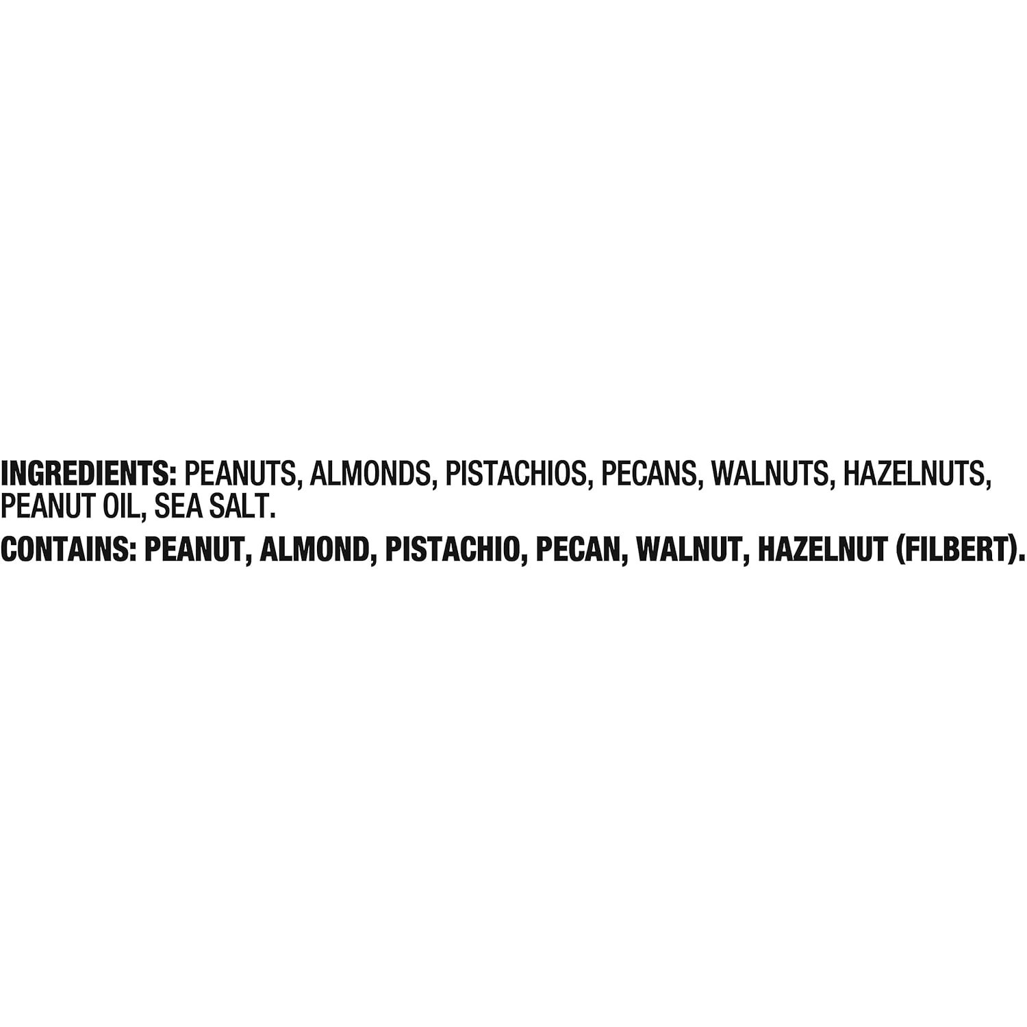 NUT-rition Heart Healthy Snack Nuts Mix, 9.75 oz Canister – On-the-Go Snack, …